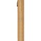 Ekena Millwork Traditional Slat Rough Sawn Bracket w/ Offset Brace, Western Red Cedar, 6"W x 38"D x 38"H BKT0604X38X38TRA06RWR - alternate 2